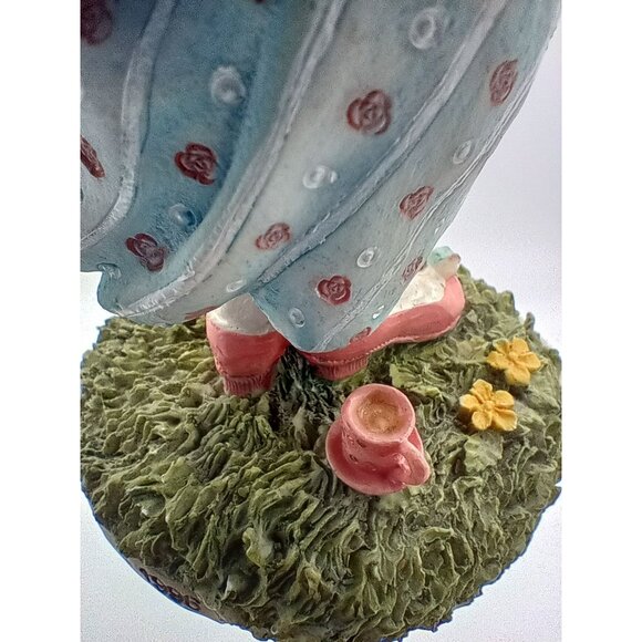 Tea Party Teddies Heather And Timothy Bear Figurine Linda Grayson 1996 4.5 Inch - Picture 10 of 15